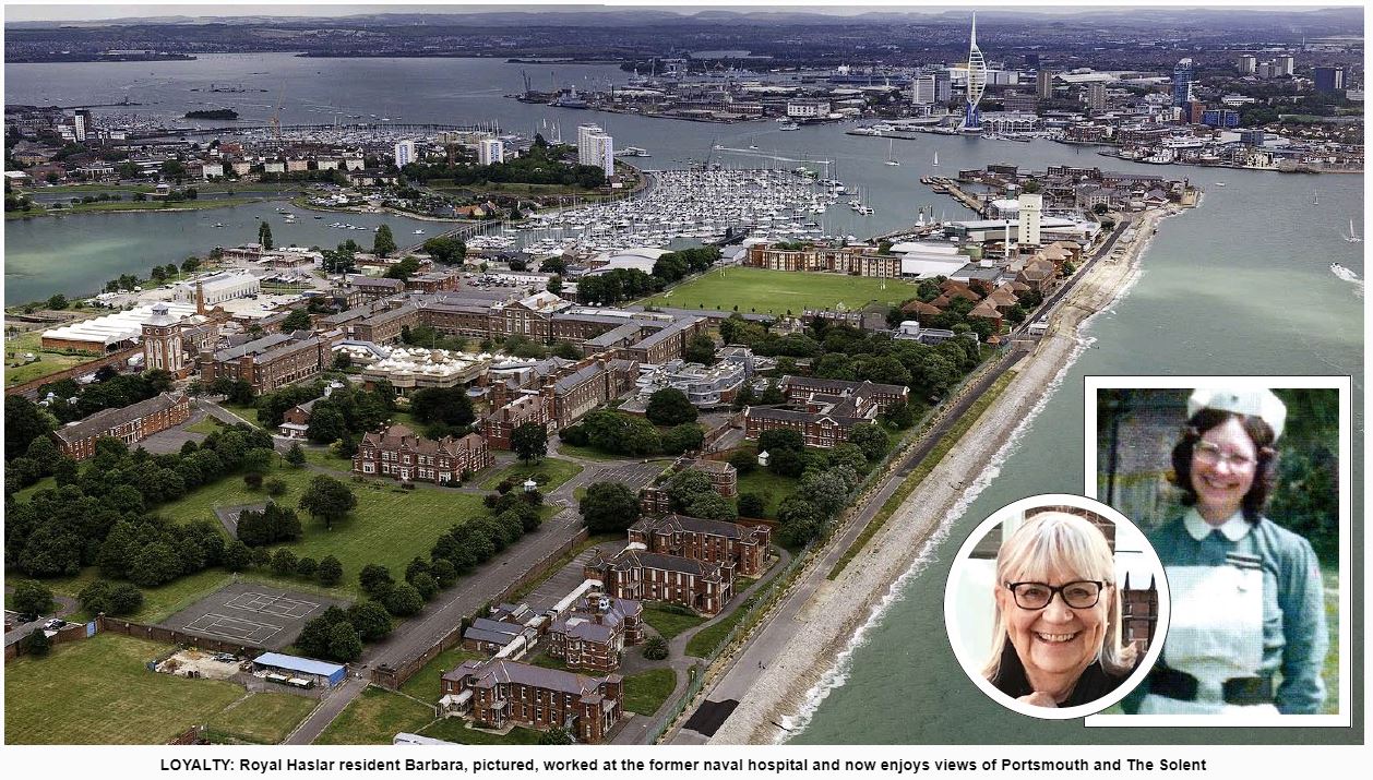 Aerial view of Royal Haslar