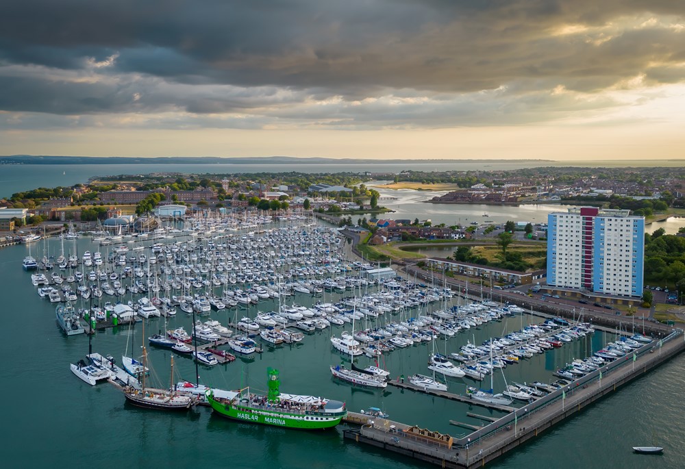 All aboard at Haslar Marina Image